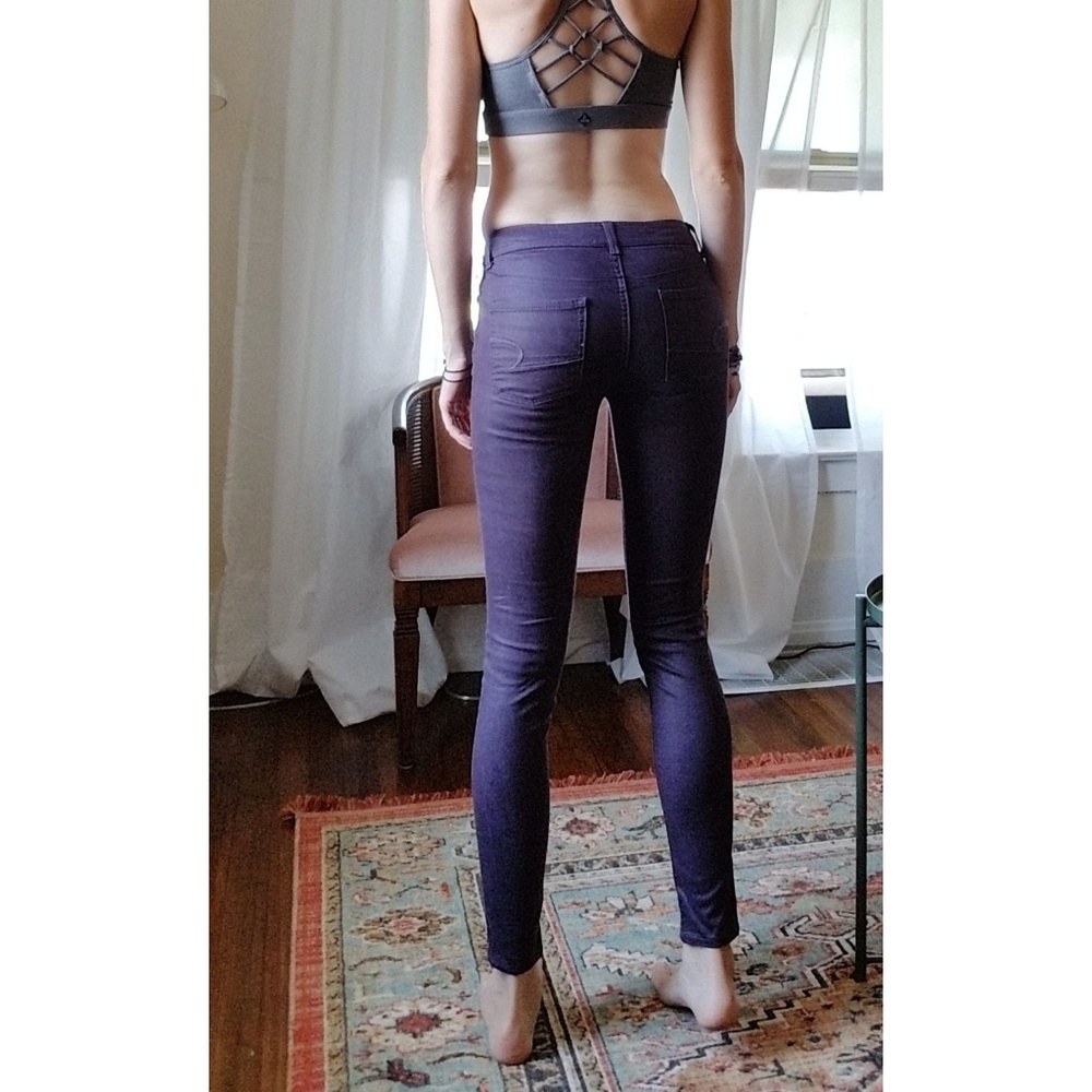 American Eagle Hi-rise Jegging Purple - Picture 3 of 3